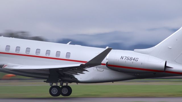 BOMBARDIER BD-700 Global 7500 (N7584G) - Bombardier Global 7500 takeoff roll.