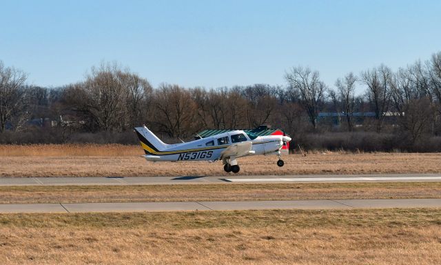 Piper Cherokee Arrow (N531GS) - Piper PA-28R-201 Cherokee Arrow III N531GS in Ann Arbor