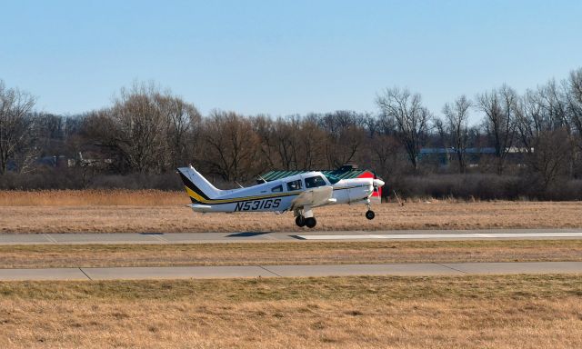 Piper Cherokee Arrow (N531GS) - Piper PA-28R-201 Cherokee Arrow III N531GS in Ann Arbor