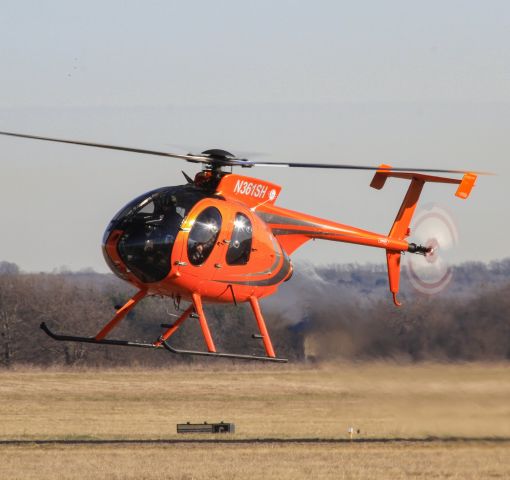 N361SH — - KBFS MD530F returning from a training flight