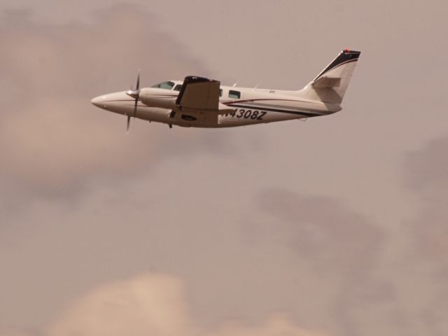 Cessna T303 Crusader (N4308Z) - Taken at Saratoga County Airport, NY on Aug.28,2017