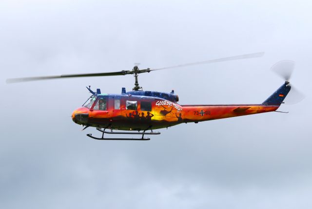 GAF7308 — - Special "Goodbye Huey"-livery for the last days of the German UH-1D.