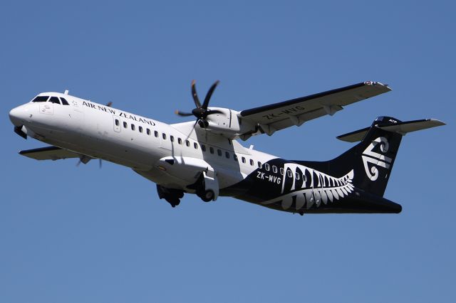 ATR ATR-72 (ZK-MVG) - on 31 October 2016