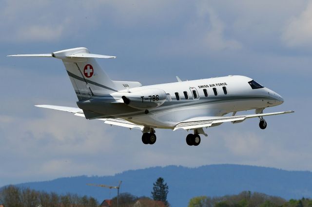 Pilatus PC-24 (T786) - Here ist the new Swiss "Air Force One",  the Pilatus PC-24br /Seen at Payerne Air Force Base 04-30-2019.