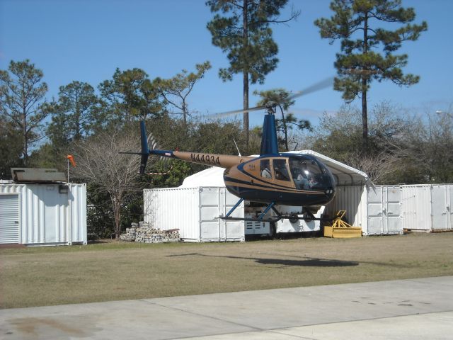 Robinson R-44 (N44934) - An attractive Raven II stopping in for a visit.