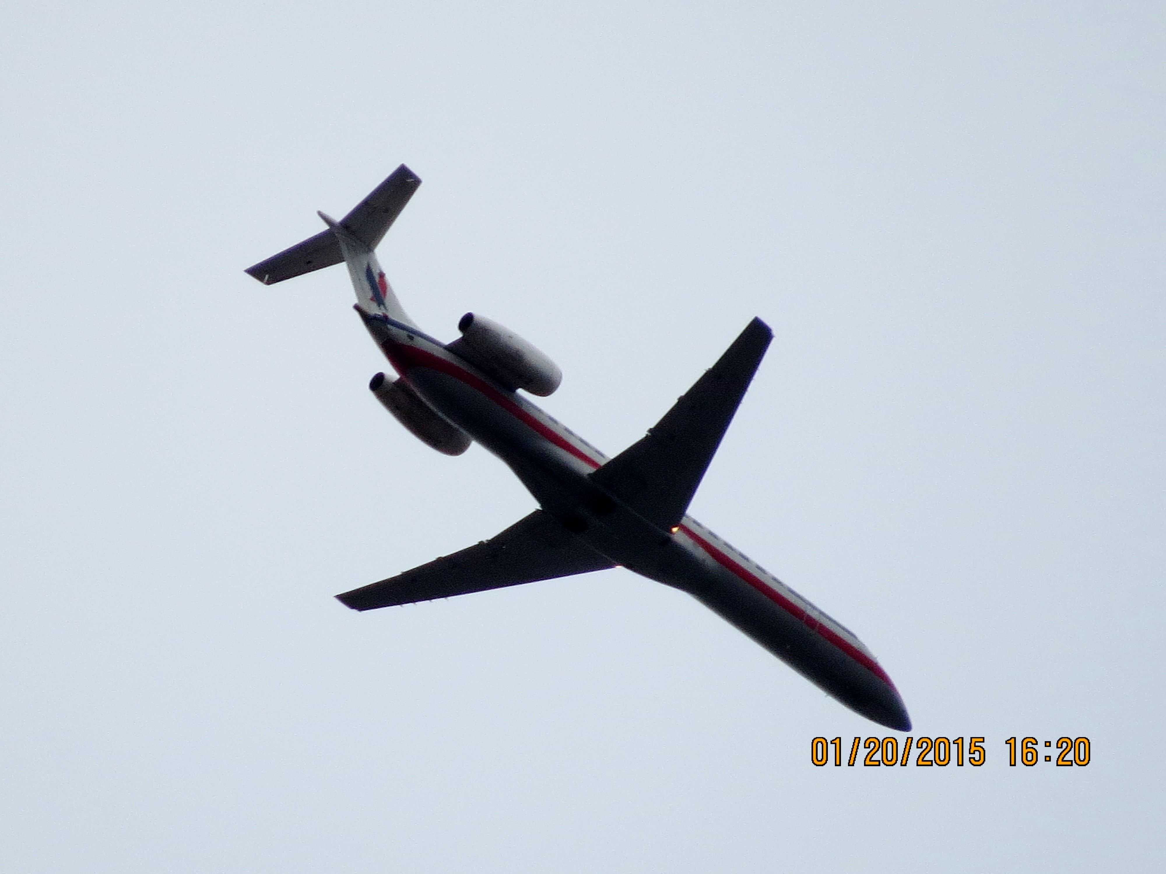 Embraer ERJ-145 (N684JW) - Envoy Air flight 3326 from DFW to Joplin Missouri over Baxter Springs Kansas at 9,000 feet.