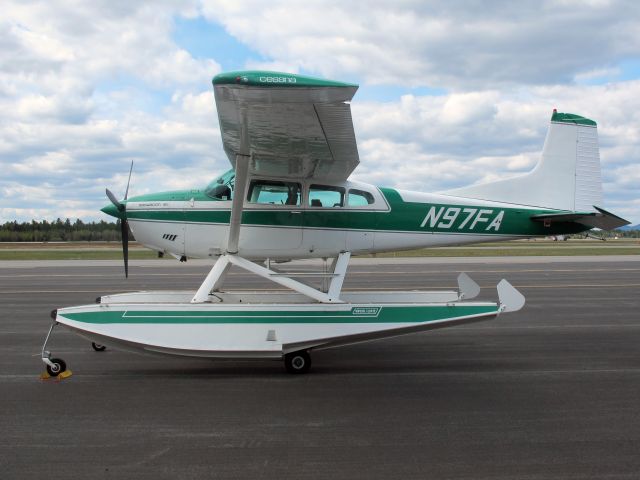 Cessna Skywagon (N97FA) - Back on floats!