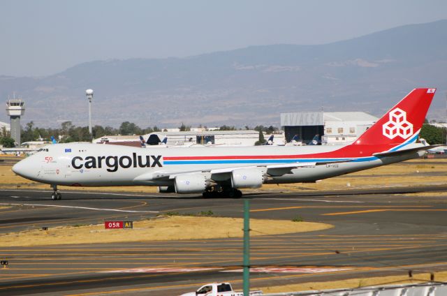 BOEING 747-8 (LX-VCG) - Cargolux / Boeing 747-8R7F / MSN 35812 / LX-VCG / MMMX 04/2021