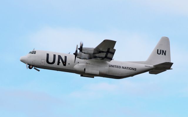 N403LC — - lynden air cargo (united nations) l-100-30 n403lc dep shannon 27/2/17.