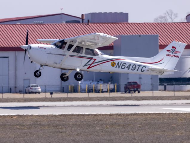 Cessna Skyhawk (N649TC) - Flight training. 15-FEB-2024.