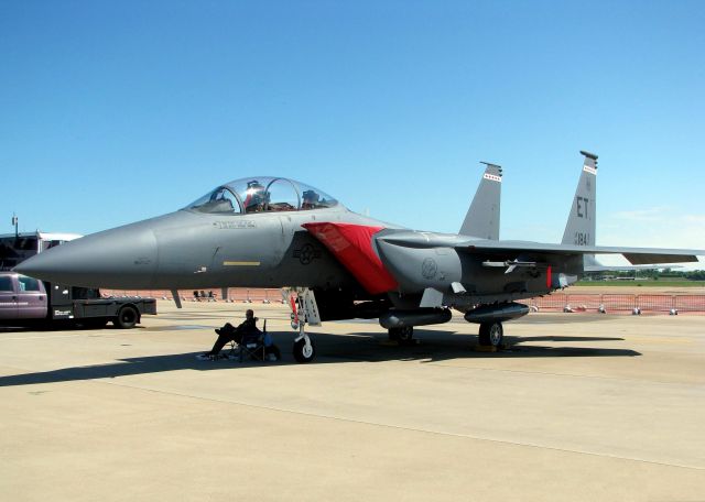 McDonnell Douglas F-15 Eagle (86-0184) - No shortage of F-15s at the Barksdale A.F.B. Air Show. This one being a E model.