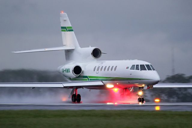 Dassault Falcon 50 (XA-KMX) - By Tomas Cubero Maingot