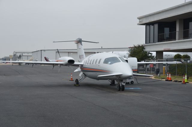 Piaggio P.180 Avanti (N829TX) - Taken 16 Mar 2017