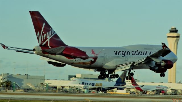 Boeing 747-400 (G-VFAB) - A BLAST,"From The Past!"