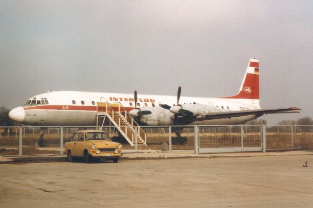 Ilyushin Zebra (DDRSTA) - Seen here on 26-Feb-91.br /br /Registration cancelled 26-Sep-88.