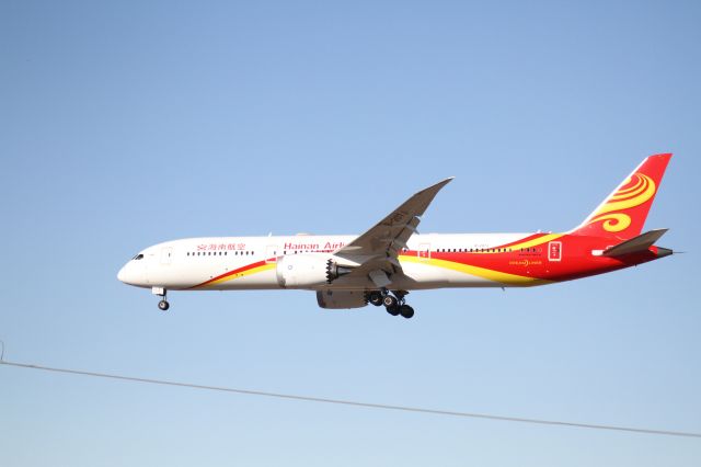 Boeing 787-9 Dreamliner (B-207J) - FINAL APPROACH 27 MMTJbr /SZX - MMMX - MMTJ - SZX