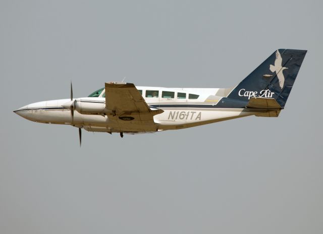 Cessna 402 (N161TA) - Nantucket shuttle.