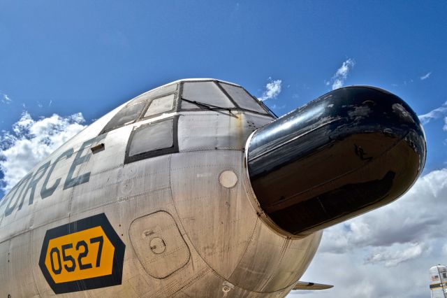 — — - Douglas C-133 Cargomaster photographed at PASM in Tucson AZ