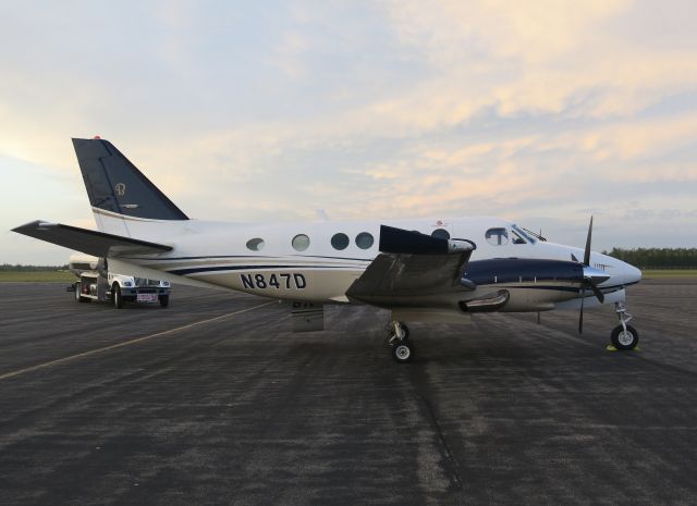 Beechcraft King Air 100 (VTE847) - This fine King Air B100 is available for charter in the Northeast from CFM Corporate Flight Management. ARG/US Platinum.