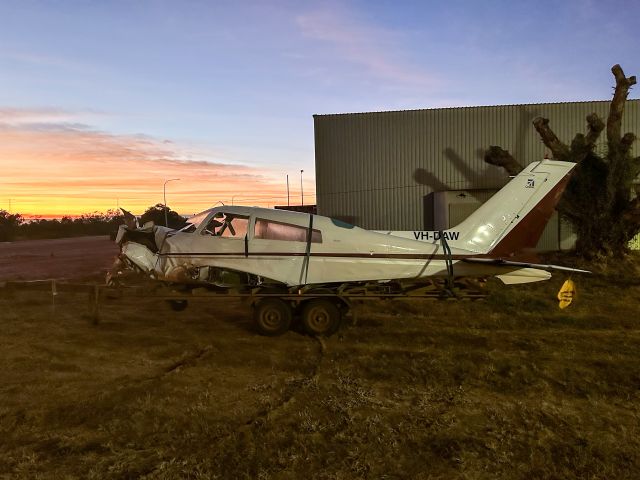 Cessna 310 (VH-DAW) - Aircraft crashed after double engine failure on 20-JUN-2023. No fatalities but occupants injured. Photo take 22-JUN-2023.