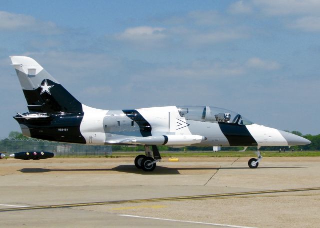 Aero L-39 Albatros (N546V) - At Barksdale Air Force Base.