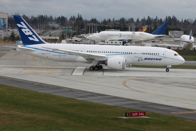 N7874 — - #2 787 Paine Field First Flight Paine Field Everettt WA