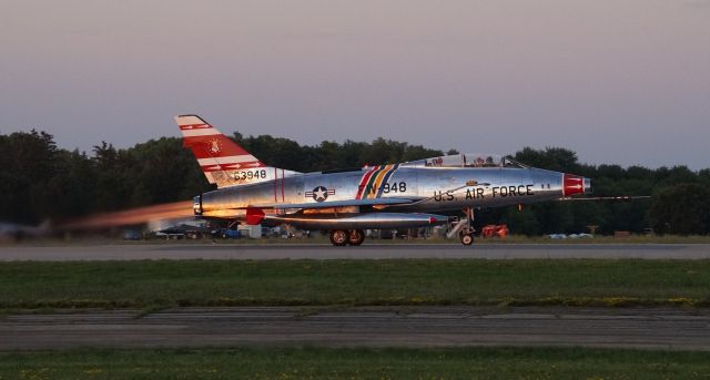 North American Super Sabre (N2011V)