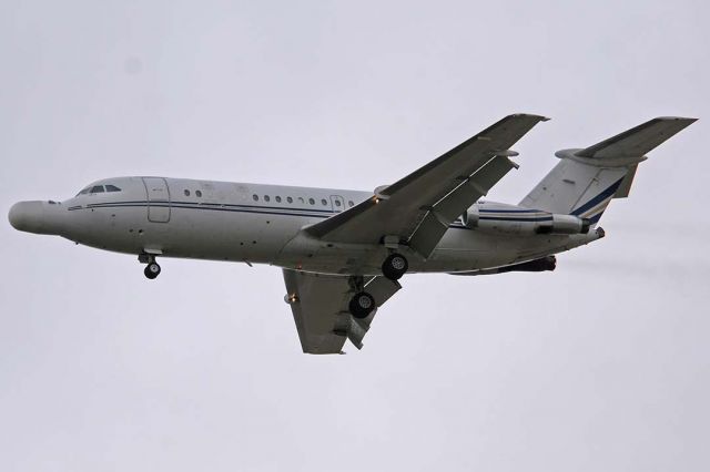 British Aerospace BAC-111 One-Eleven (N164W) - Northrop-Grumman BAC 1-11 401AK N164W landing at Air Force Plant 42 in Palmdale, California on November 3, 2006.