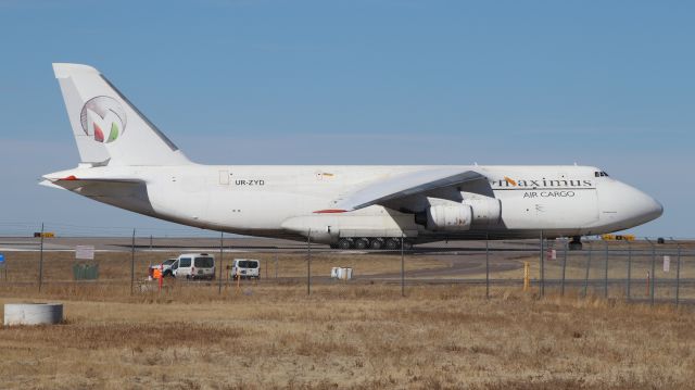 Antonov An-124 Ruslan (UR-ZYD) - Maximus on a visit to Denver 3/12/22