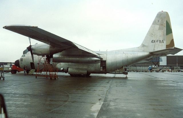 4X-FBA — - Air Force Israel Lockhead C-130H Hercules  (archief)