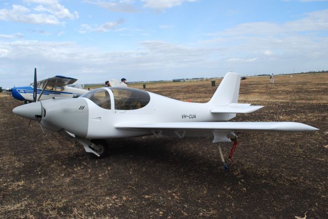 VH-CUA — - Unusual visitor to the 2019 Clifton Fly-in was this Euaropa monowheel