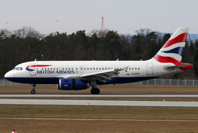 Airbus A319 (G-EUPC)