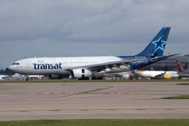 Airbus A330-200 (C-GITS) - TSC264 arriving from Toronto.