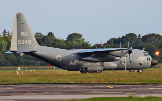 Lockheed C-130 Hercules (16-5349) - usn c-130t 165349 at shannon 2/8/14.