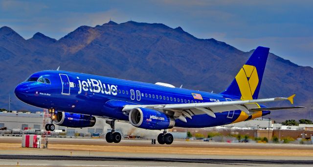 Airbus A320 (N775JB) - N775JB JetBlue Airways 2009 Airbus A320-232 - cn 3800 "Vets in Blue" - Las Vegas - McCarran International Airport (LAS / KLAS)br /USA - Nevada May 17, 2017br /Photo: Tomás Del Coro