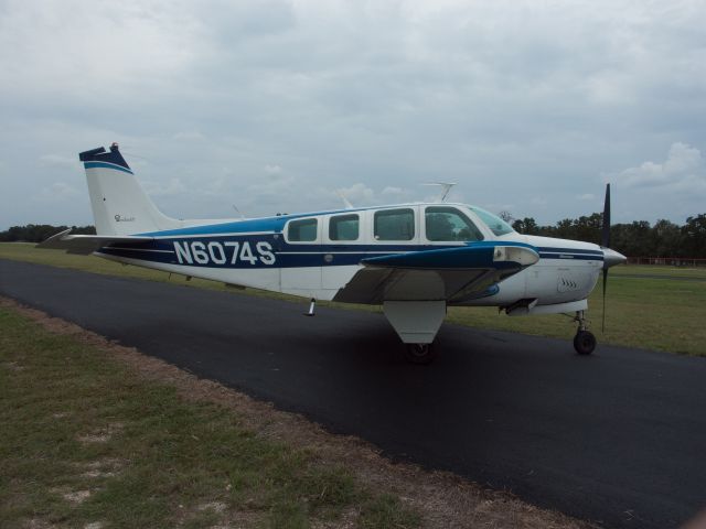 Beechcraft Bonanza (36) (N6074S) - 2014 Breakaway Park Flyin