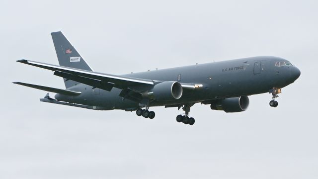 Boeing KC-46 Pegasus (1146009) - BOE009 on final to Rwy 16R to complete a flight test on 6.30.18. (#11-46009 / ln 1102 / cn 41858). The aircraft is using temporary reg #N50217.