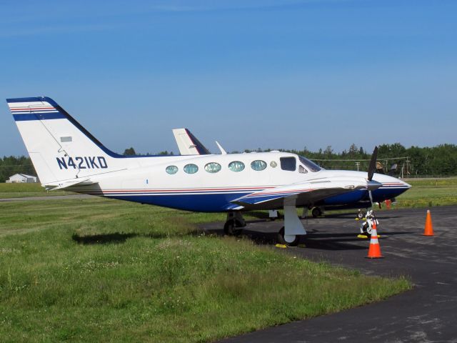 Cessna Conquest 1 (N421KD) - The top class of the pressurized piston twin aircraft.