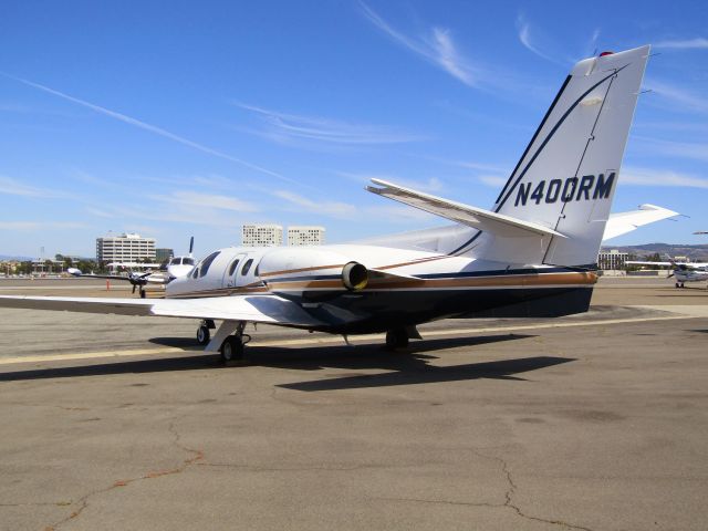 Cessna 500 Citation 1 (N400RM) - On the ramp