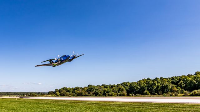 Beechcraft Super King Air 200 (N610TA) - AeroMed 4 departs KRQB