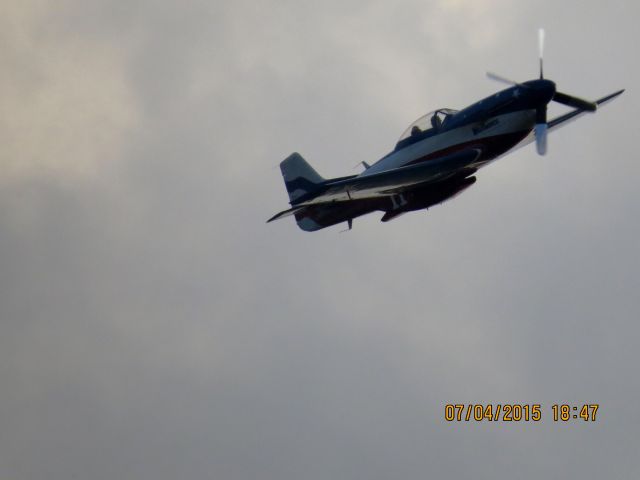 North American P-51 Mustang (N91R)