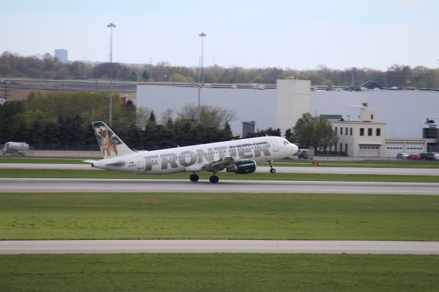 Airbus A320 (N214FR) - April 16th, 2017