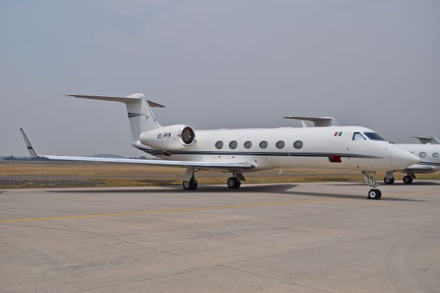 Gulfstream Aerospace Gulfstream IV (XC-PFM) - Gulfstream IV-X G350 MSN 4016 of Mexican Federal Police (PF) Now National Guard (GN) on display during the open day in trade show "FAMEX 2019" at Santa Lucia AB (04/2019).