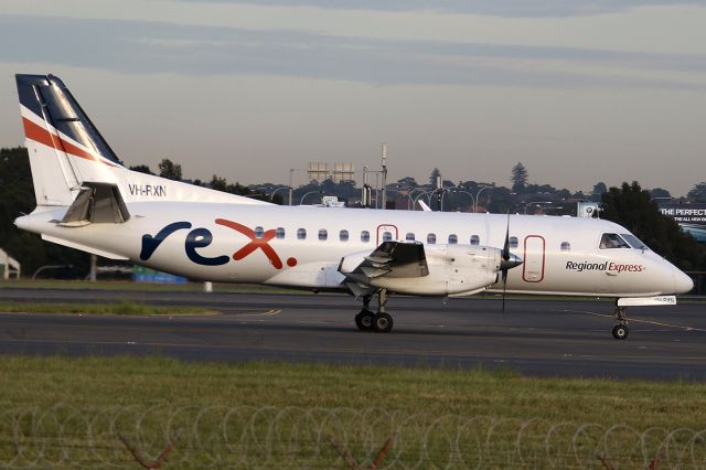 Saab 340 (VH-RXN) - on 2 May 2017