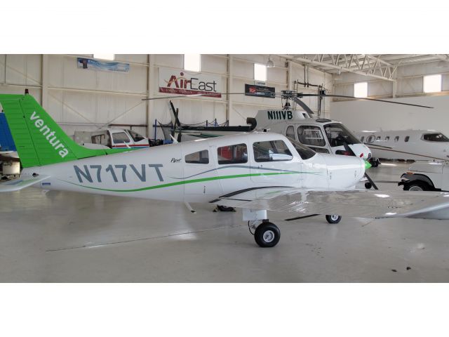 Piper Cherokee (N717VT) - Very clean aircraft and a prorfesional operation at Ventura Avitation.