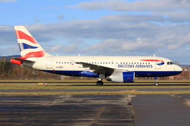 Airbus A319 (G-DBCI)