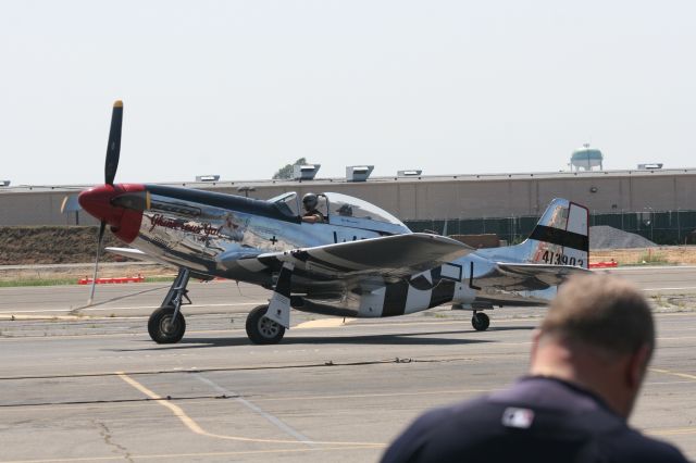 North American P-51 Mustang (N751RB) - Memorial Day flights at the American Airpower Museum, Republic Airport (FRG), Farmingdale, NY.  5/31/2010