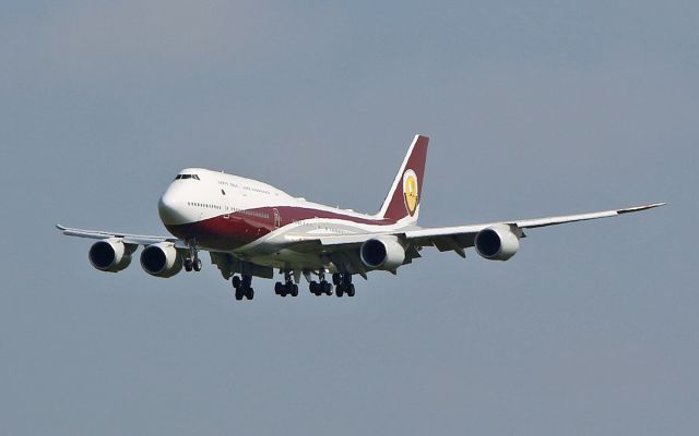 BOEING 747-8 (VQ-BSK) - worldwide aircraft holdings b747-8z bbj vq-bsk training at shannon 10/5/17.