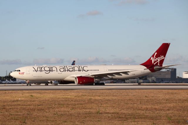 Airbus A330-300 (G-VINE) - Taxing for a take off to London Heathrow airport. 04/03/18