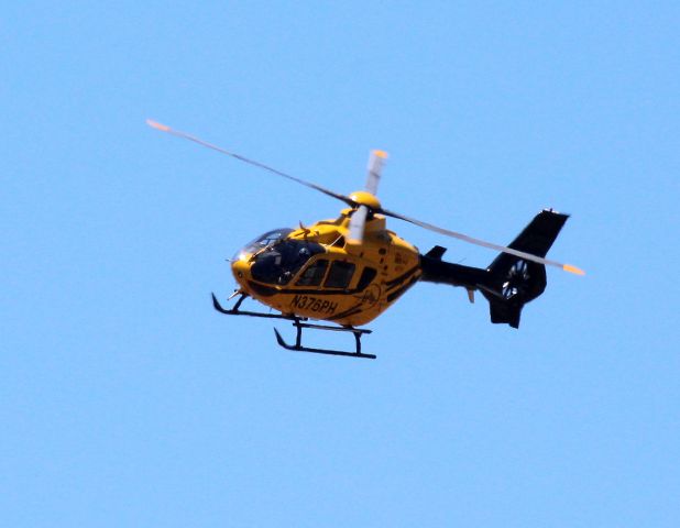 Eurocopter EC-635 (N376PH) - KRDD - PHi Air Medical chopper returning to Redding ramp 6/25/2016